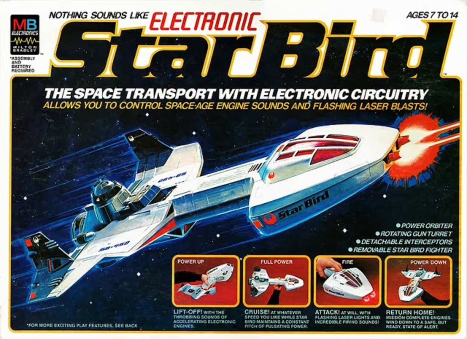 Milton Bradley Starbird box